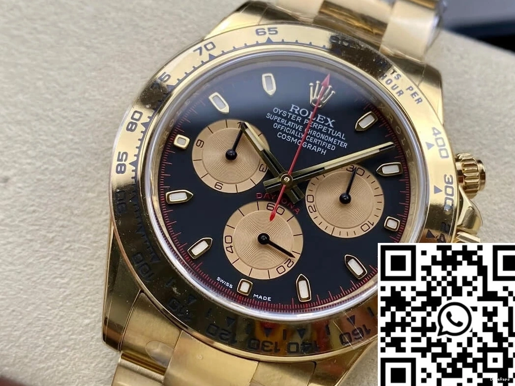 M116508-0009 Clean Cosmograph Rolex Yellow Gold Daytona Factory 1011